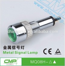 CMP 8mm waterproof ip67 metal indicator light
