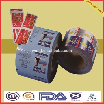 custom printing plastic food packaging film