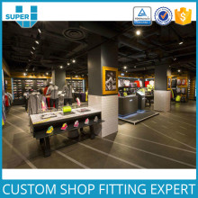 Shopping Mall Retail Solution Acrylic Led Sport Store Displays