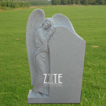 Hand Carved European carved marble angel monuments