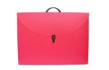 Translucent A4  Pp File Folder Document Box Of 30mm Button Closure