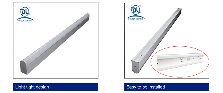 4FT Surface Mount Fixture 50W LED Batten Linear Light