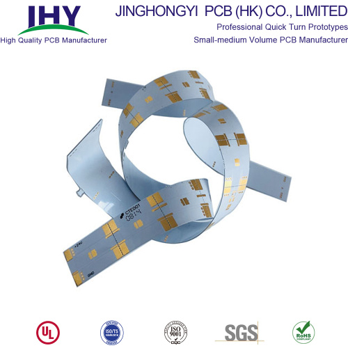 White LED Strip Flexible PCB Double Sided PCB for LED 24V 12V