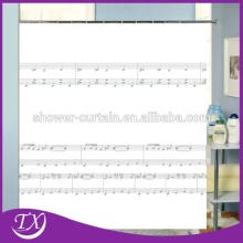 Dance Notes Polyster Shower Curtain