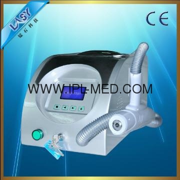 Máquina de rejuvenescimento profissional Nd: YAG laser tatuagem remoção/pele