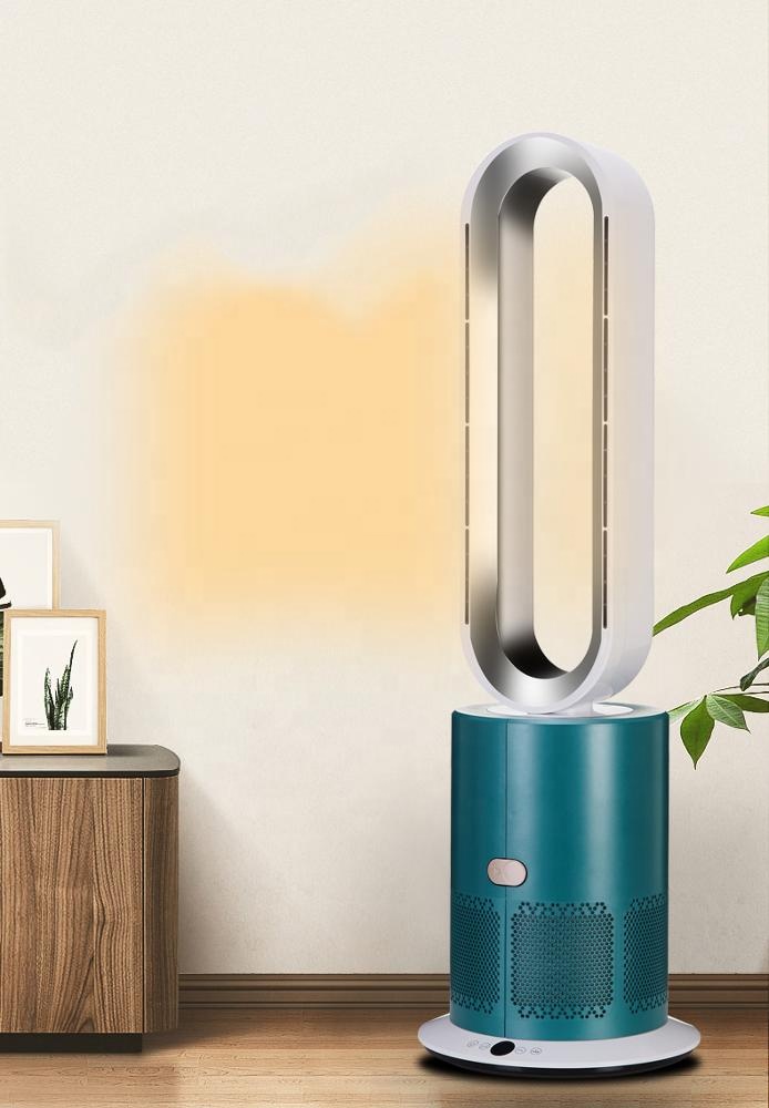 Household Heat Cool Bladeless Fan Air Purifier