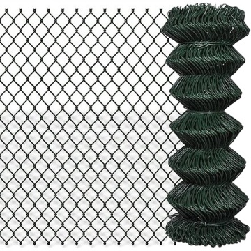 Galvanized PVC Coated Chain Link Fence Roll