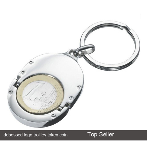 Promotional Trolley Coin with Keychain (XS-KC0310)