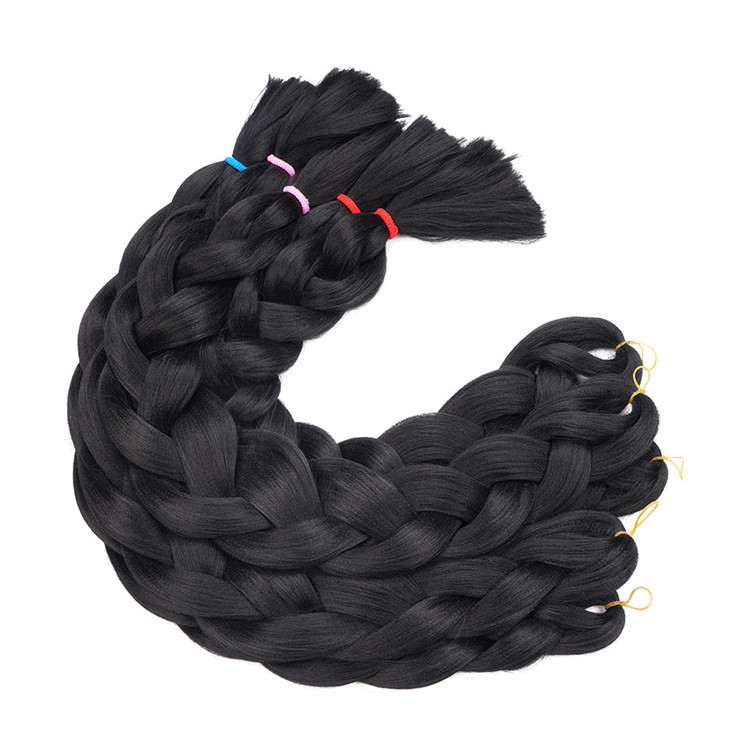 alibaba best sellers synthetic hair braid yaki pony , synthetic jumbo braids