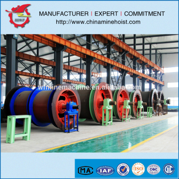 mining shaft skip lifting winch