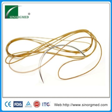 Medical 75cm Chromic Catgut Surgical Suture Thread