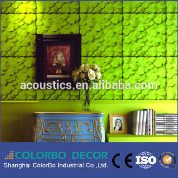 3d polyester fiber panel polyester wall panel