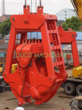 Dredging 2 Peel Clamshell Mechanical Grab Bucket