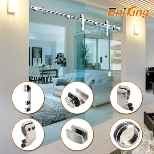 attractive design stainless steel frameless glass wall hardware