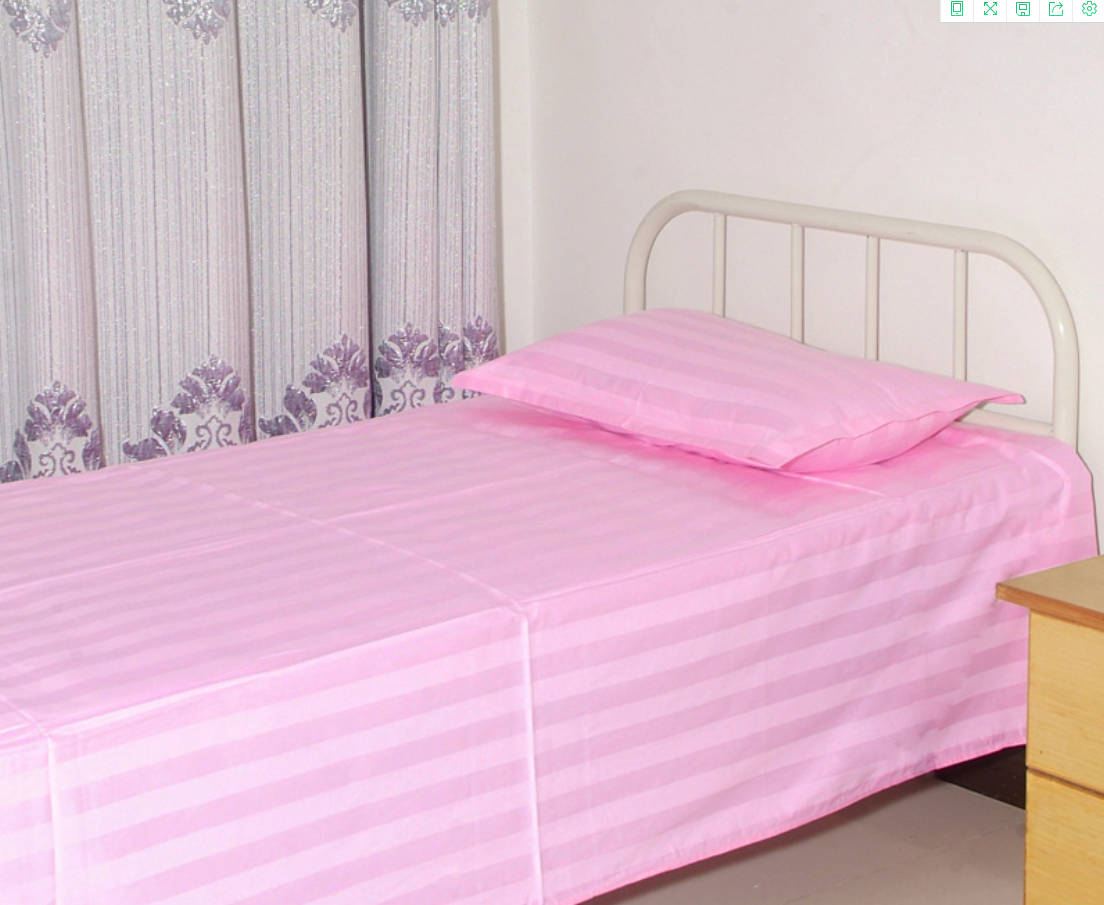 65% polyester 35% cotton 200tc Hospital Bed Sheet