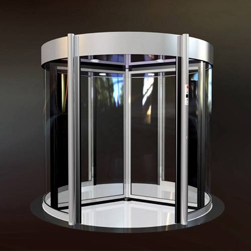 Three-wing Automatic Revolving Doors with Modular Design