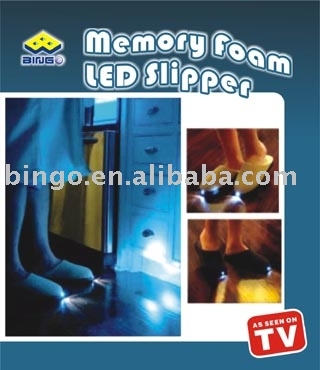 Memory Foam LED Slipper