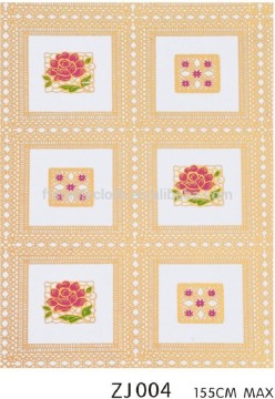 full gold + printing table cloth