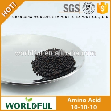 Customized granular fertilizer NPK 10-10-10 price of organic compound fertilizer