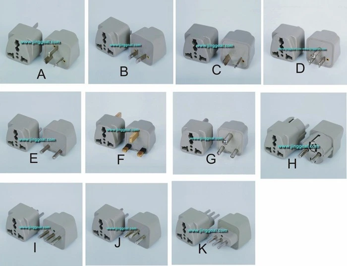 China Japan Taiwan Travel Plug Adapter