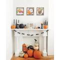 Pumpkin Farmhouse Canvas Wall Art