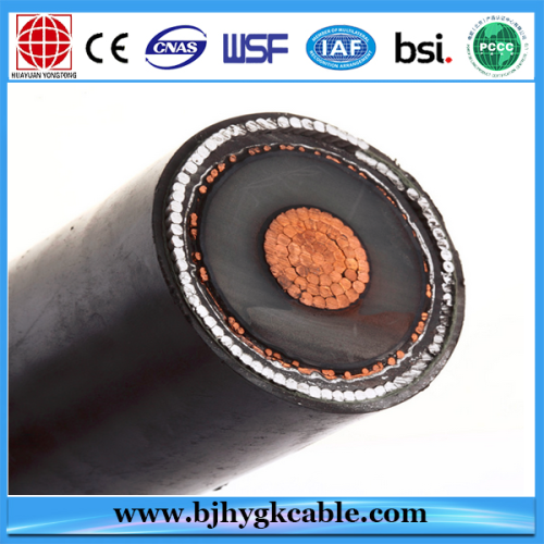 1 × 400/35 mm2 CU / XLPE / CWS / PVC / AWA / PVC 18/30 (36) kV-KABEL