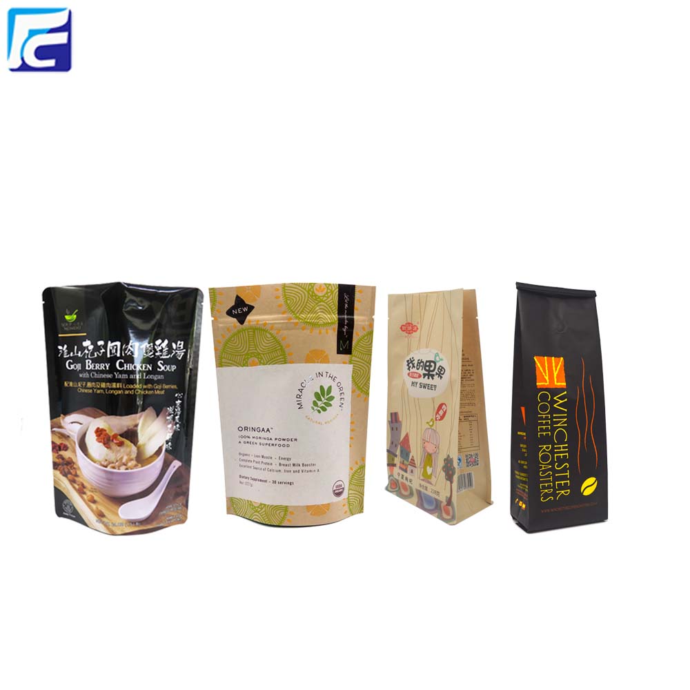 Coffee Packaging Bags, Tea Packaging Bags, Kraft Paper Bags, Ice Popsicle Packaging Bags, Fishing Lure Packaging Bags