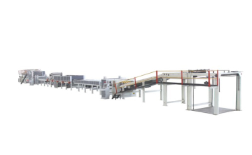 Gray paperboard laminating machine