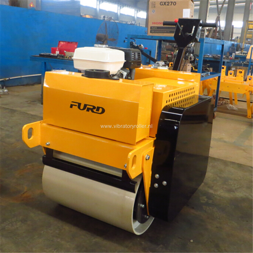 Walk Behind Double Steel Wheel Road Roller