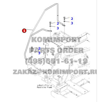 PC200-8M0 Caminata 205-54-32320