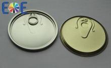Aluminum Easy Open Can Lids / Vacuum Seal Lids Partial Open