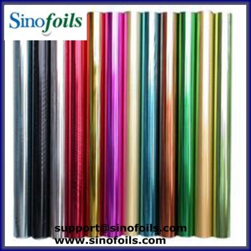 Bright gold hot stamping foil roll for Plastics