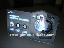 Advertising crystal LED animated lighting display(led flashing display)