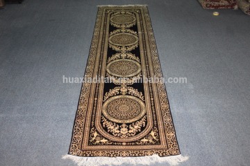 handmade silk runner carpet made in china