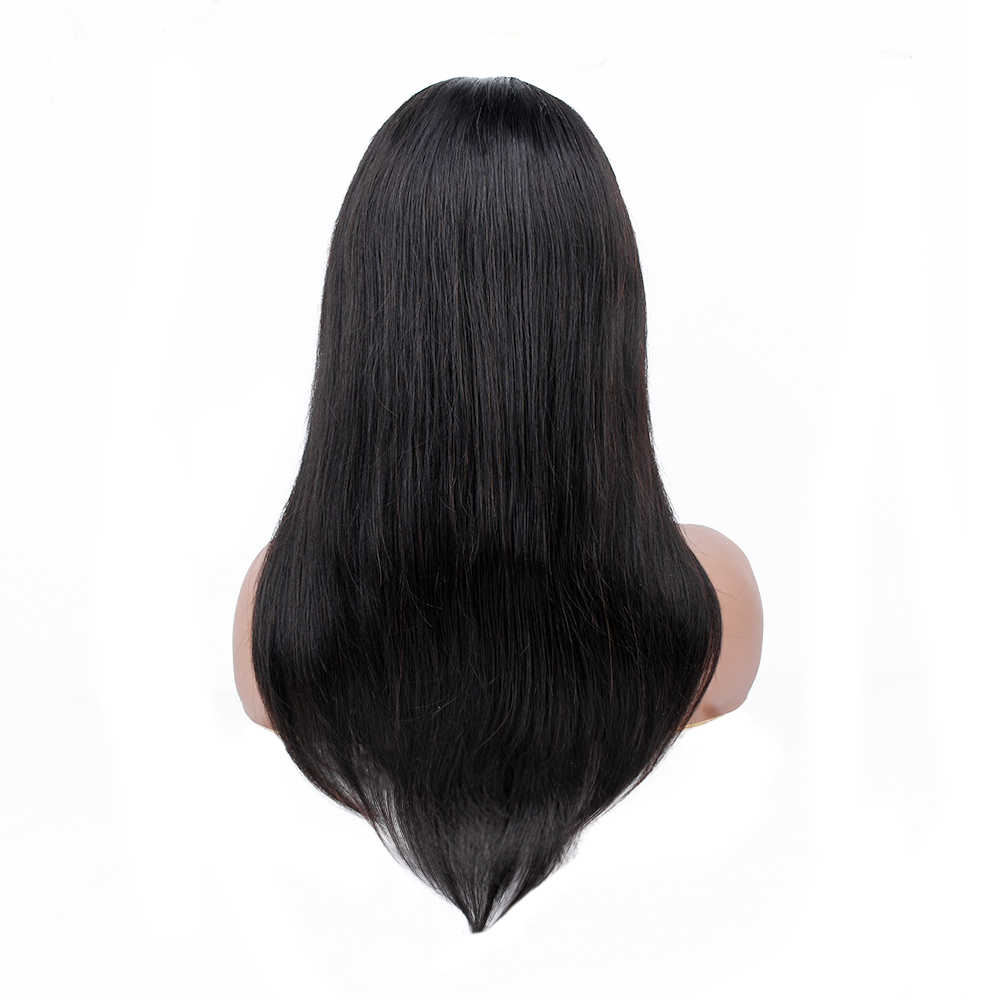 New Style 2*4 Lace Closure Wig 10A Nature Color Straight Cheap Comfortabl Brazilian Hair Wigs Wholesale In Stock,100% Human Hair