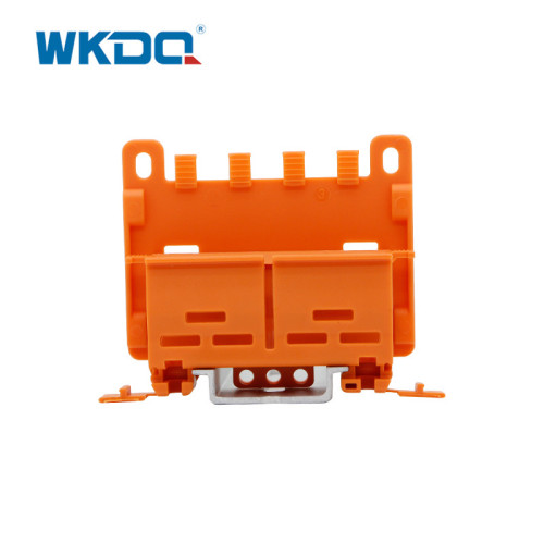 Din Rail Push in Wire Connector Carrier