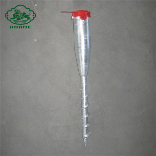 S235 Ground Screw Anchor Untuk Pondasi