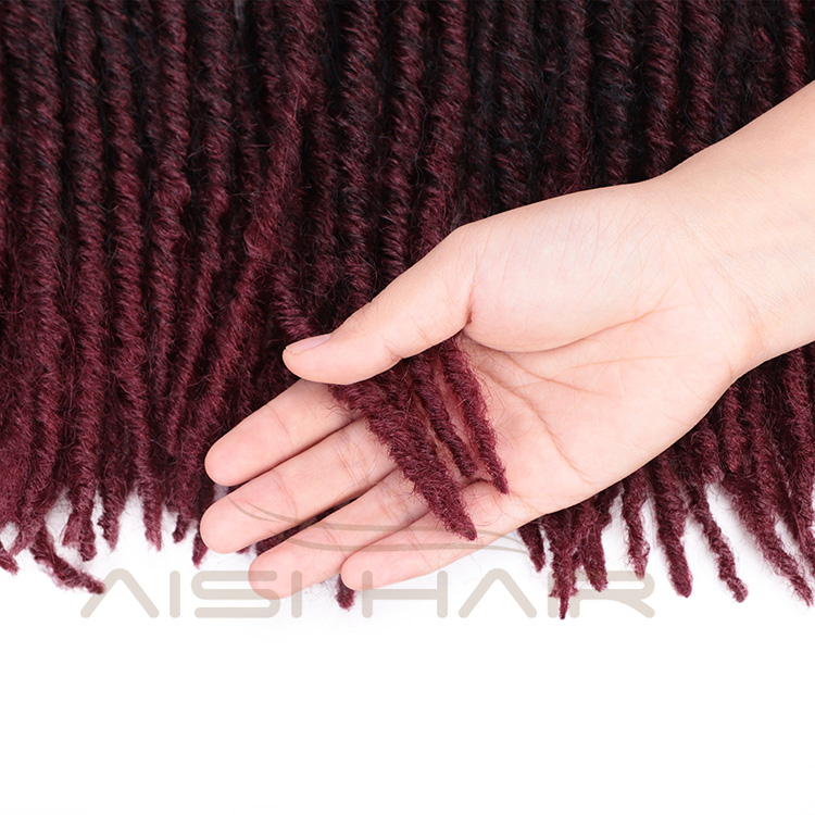 Aisi Hair 16 Inch Ombre Color Goddess Dreadlocks Crochet Braids 20 Inch Faux Locs Afro Braiding Hair Extensions for Black Women