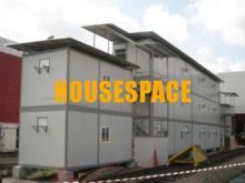 3 Storey Modular Flat Pack Mobile Office Containers - Sandwich Panel