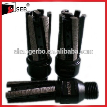 Diamond finger router bit