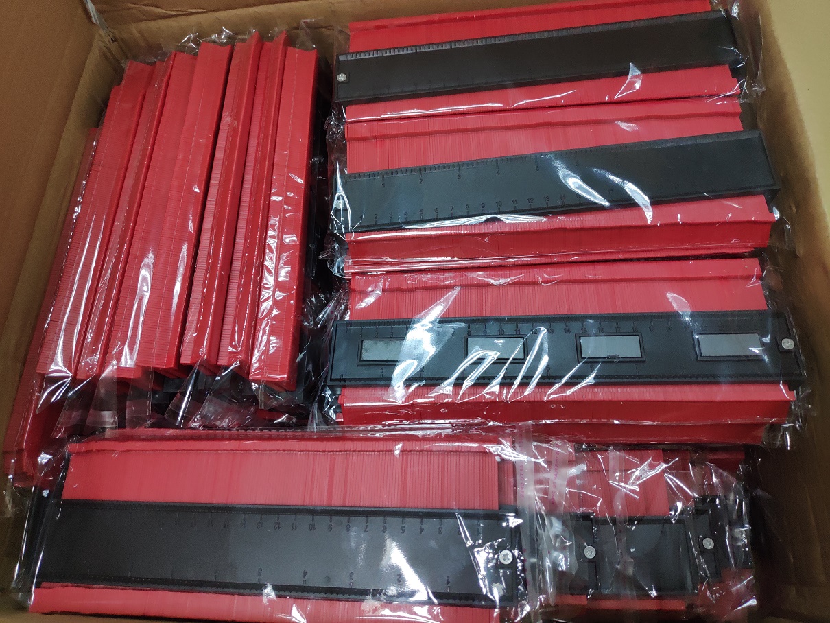 Multi Function Measuring Tool Plastic Profile Duplication Contour Gauge