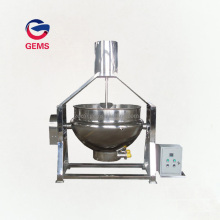 Jacketed Cooking Kettle Meat Soup Cooking Pot Machine