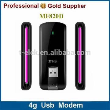 ZTE MF820D 800/1800/2600Mhz FDD LTE wireless 4g modem zte
