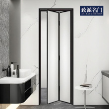 Minimalist folding door bathroom minimalist