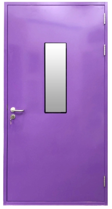 Double Open Steel Swing Security Doors