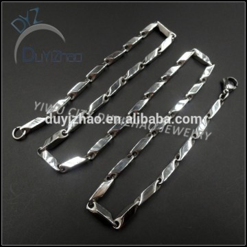 mens stainless steel necklace fashion jewelry