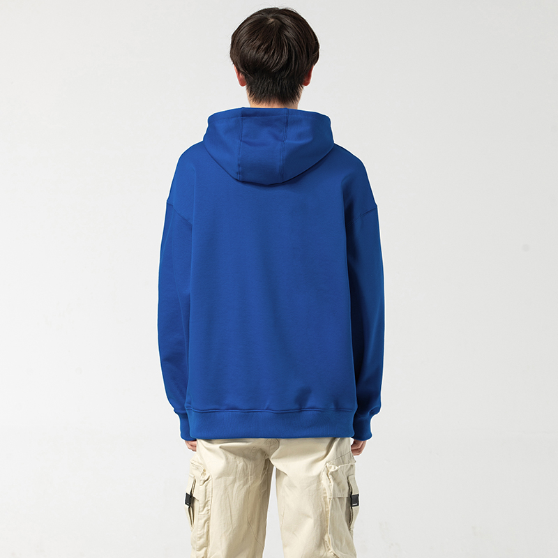 blue riiding hoodies male