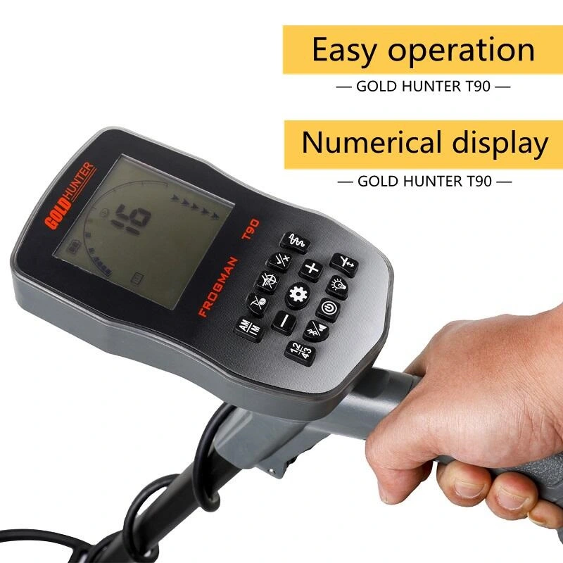 GF2 Hand Held Metal Detector Long Range Underground Gold Metal Detector