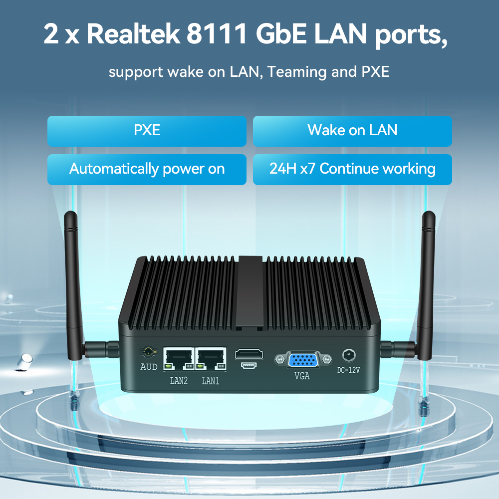 X30g Dual Gbe Lan Ports