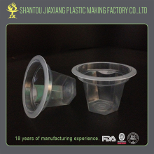 China manufacturer mini plastic jelly cup assorted